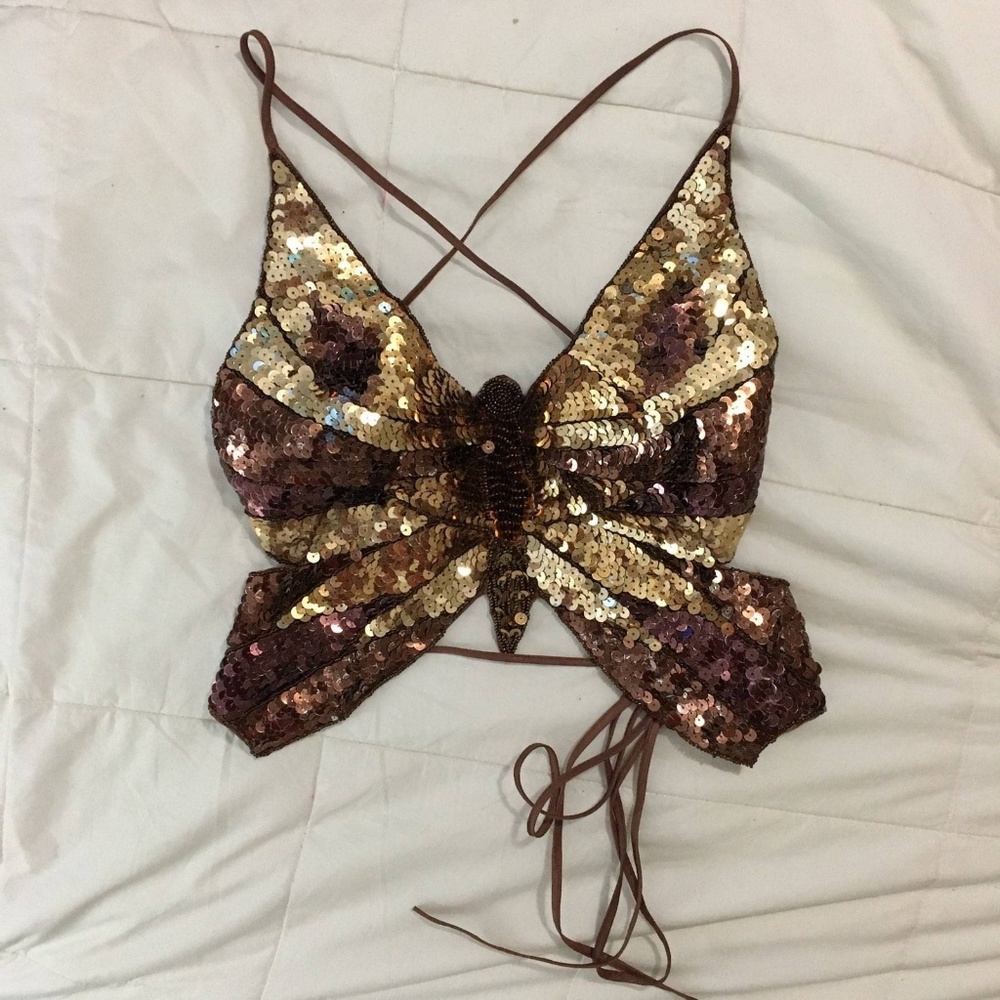 Vintage tie top